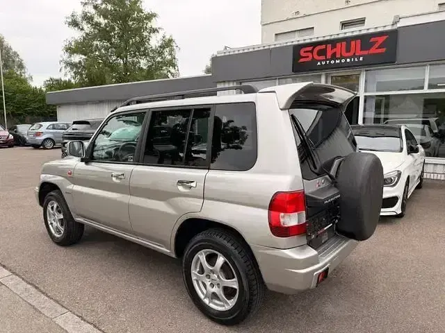 Gebraucht Mitsubishi Pajero 114 PS (83 kW) 2002 Silber SUV