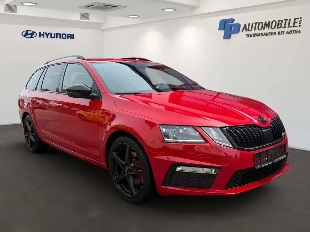 Gebraucht Skoda Octavia RS 184 PS (135 kW) 2019 Rot Kombi