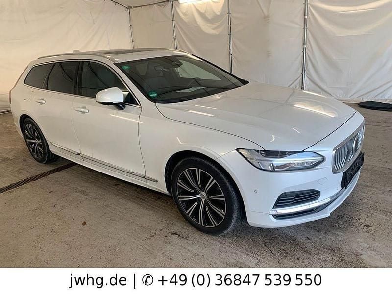 Gebraucht Volvo V90 Inscription 341 PS (250 kW) 2021 Weiß Kombi