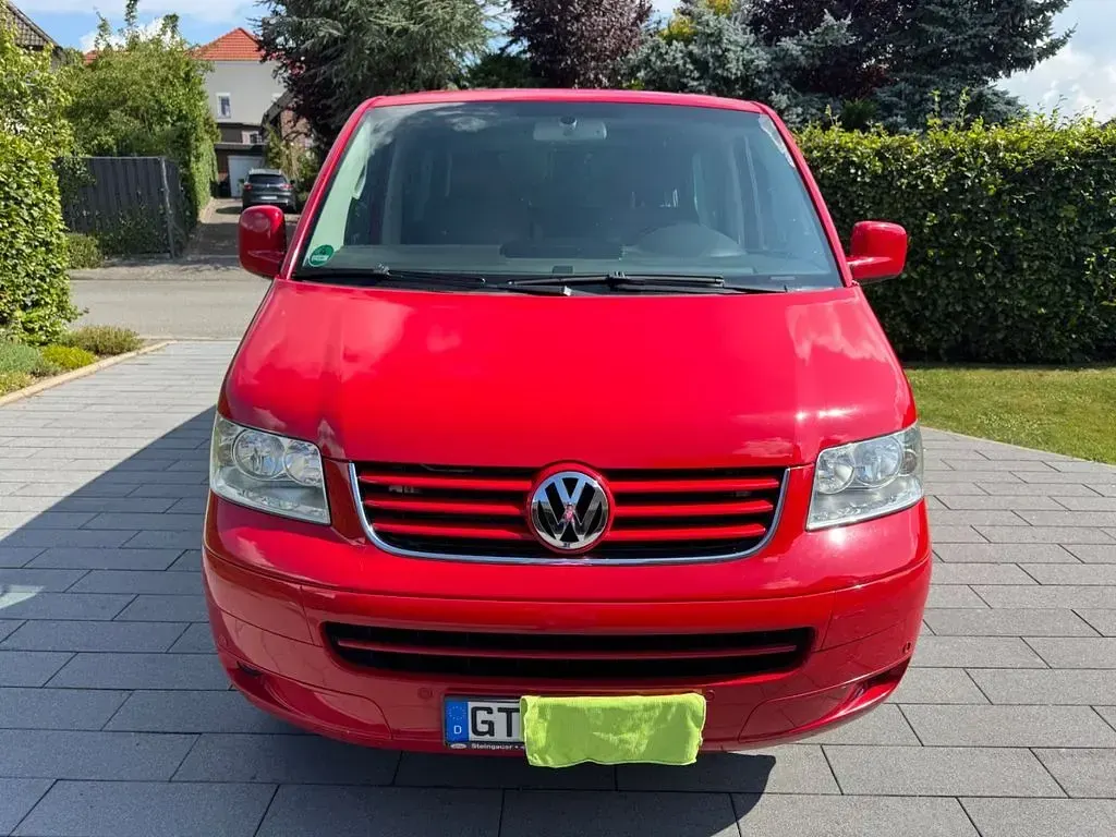 Usata VW T5 Highline 131 CV (96 kW) 2006 Rosso Furgone