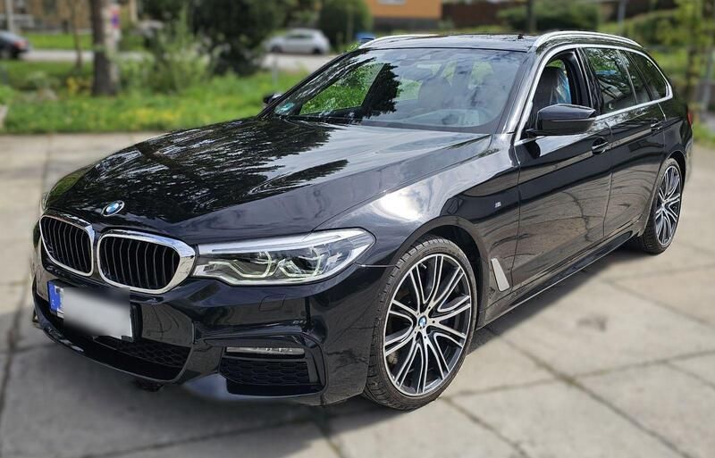 Schwarz Gebraucht 2018 BMW 540 M Sport Kombi | 36.249 € (Fairer Preis) - Bild 1/4