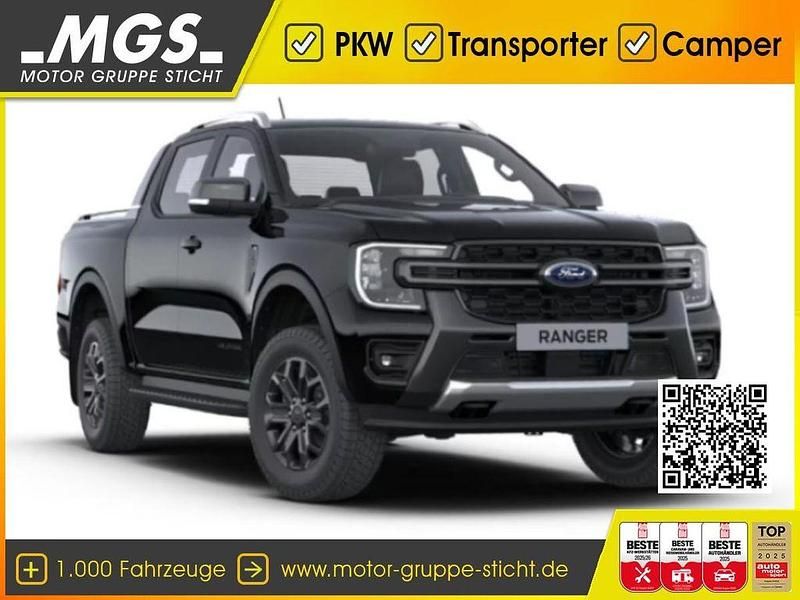 Schwarz Neu 2026 Ford Ranger Wildtrack Abholung | 55.290 € (Superpreis) - Bild 1/2