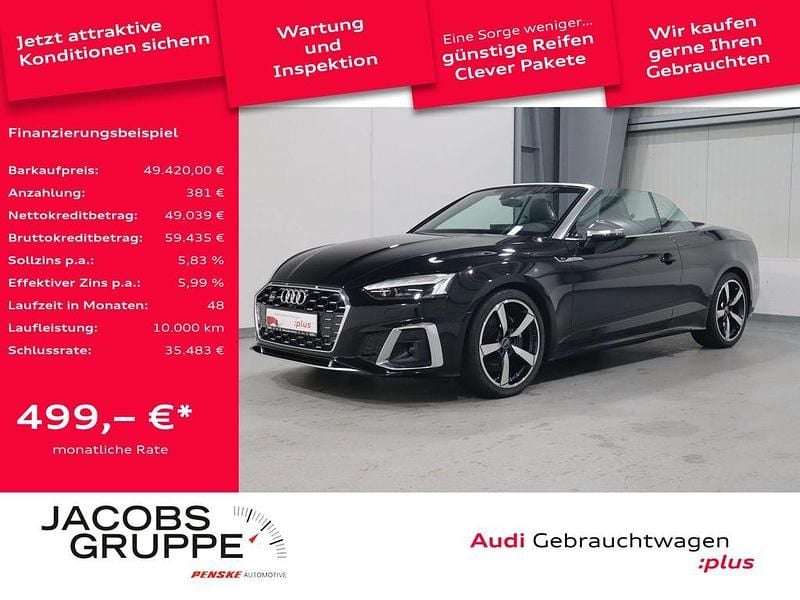 Gebraucht Audi S5 Cabriolet Ambiente 354 PS (260 kW) 2024 Schwarz Cabrio