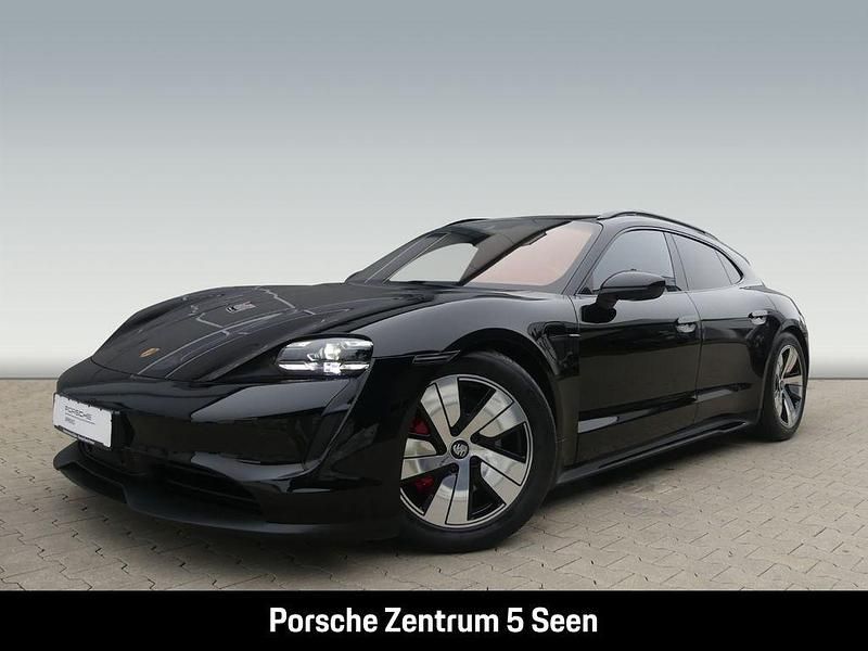 Schwarz Gebraucht 2023 Porsche Taycan 4S Sport Turismo Limousine | 86.900 € (Teuer) - Bild 1/4