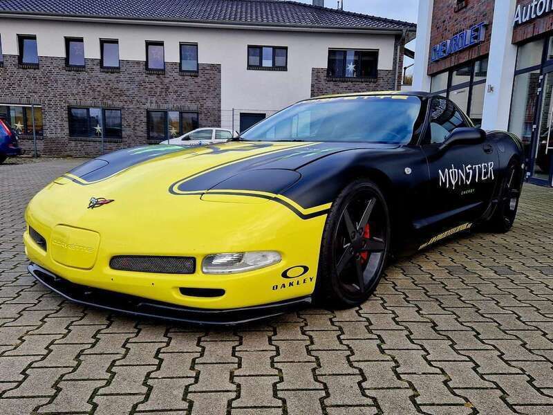 Foliert, original farbe rot Gebraucht 2000 Corvette C5 Coupé | 26.900 € (Teuer) - Bild 1/4