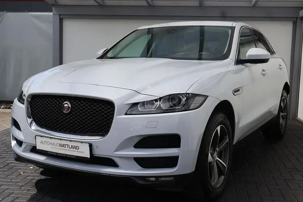 Gebraucht Jaguar F-Pace Prestige 250 PS (183 kW) 2018 Weiß SUV
