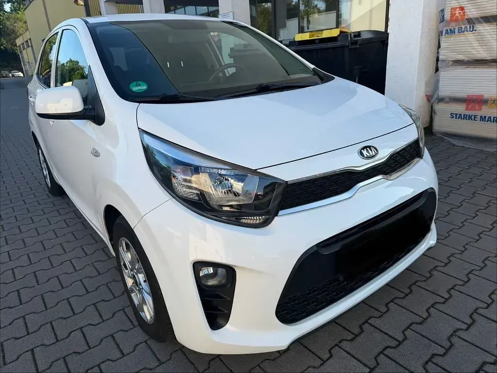 Gebraucht Kia Picanto DREAM-TEAM Edition 84 PS (61 kW) 2017 Weiß Kleinwagen