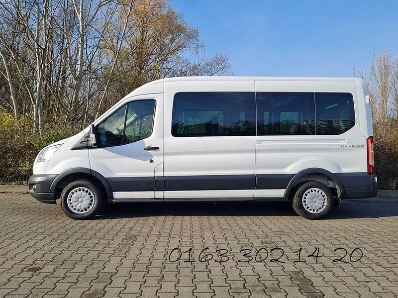 Gebraucht Ford Transit 101 PS (74 kW) 2017 Weiß Van / Kleinbus