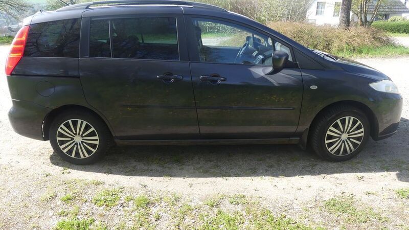 Silber Gebraucht 2006 Mazda 5 Exclusive Van / Kleinbus | 550 € (Superpreis) - Bild 1/4