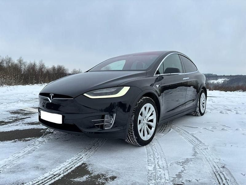 Schwarz Gebraucht 2018 Tesla Model X SUV | 22.470 € (Superpreis) - Bild 1/4