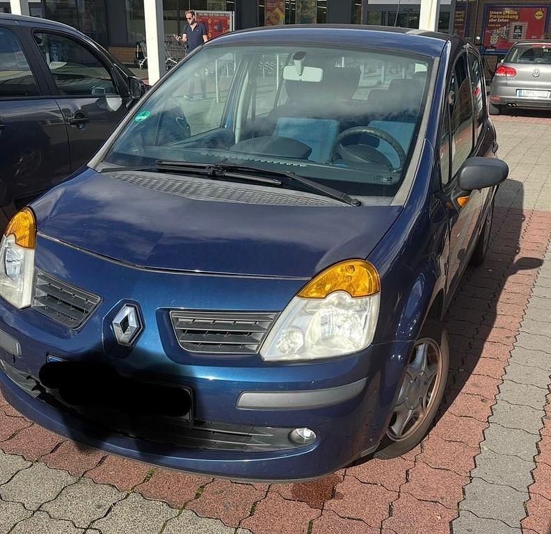 Schwarz Gebraucht 2004 Renault Modus Van / Kleinbus | 750 € (Superpreis) - Bild 1/4