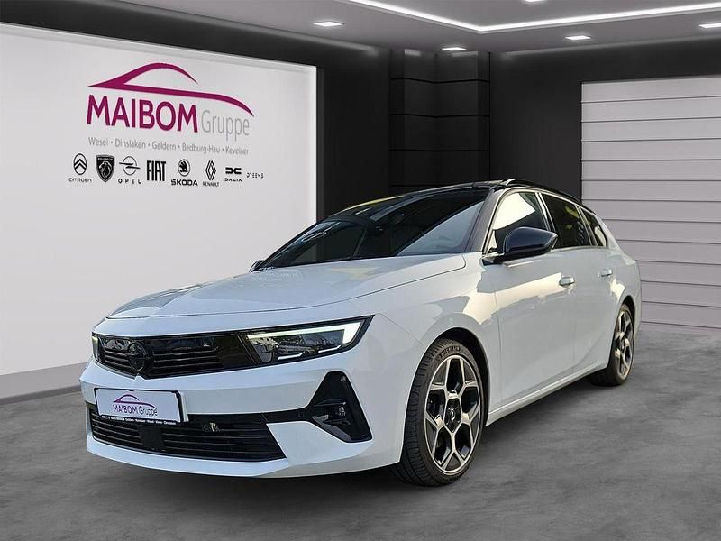 Gebraucht Opel Astra Ultimate 131 PS (96 kW) 2024 Lack weiss banquise/typ aussen Kombi