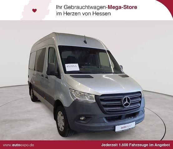 Iridiumsilber metallic Gebraucht 2020 Mercedes Sprinter Van | 27.390 € (Superpreis) - Bild 1/4