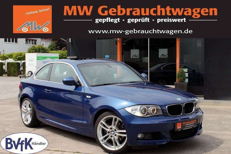 Blau Gebraucht 2010 BMW 125 Coupé M Sport Coupé | 26.990 € - Bild 1/3