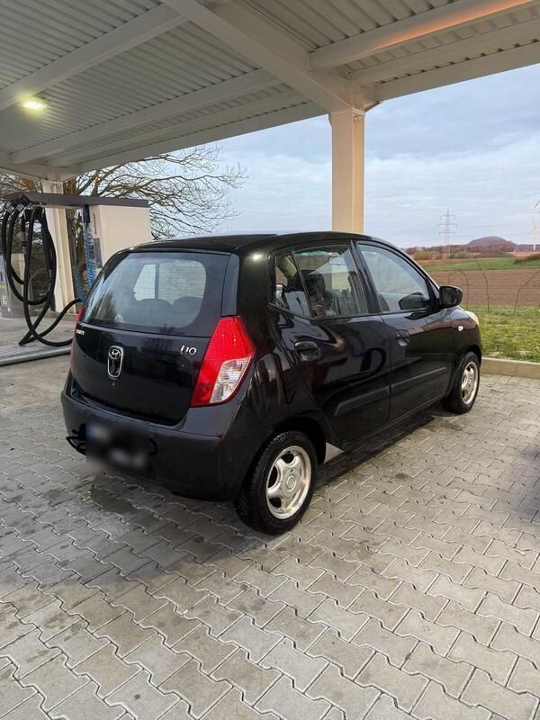 Schwarz Gebraucht 2008 Hyundai i10 Kleinwagen | 1.000 € (Fairer Preis) - Bild 1/4
