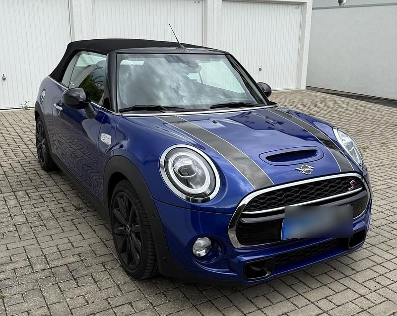 Blau Gebraucht 2019 Mini Cooper S Cabriolet Cabrio | 19.900 € (Superpreis) - Bild 1/4