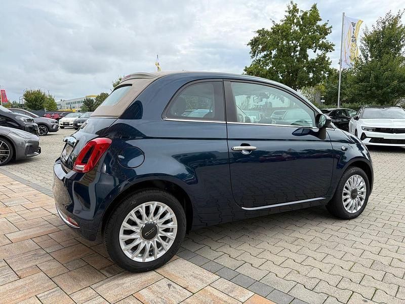 Gebraucht Fiat 500C Basis 69 PS (50 kW) 2024 Dipinto di blue / verdec... Cabrio
