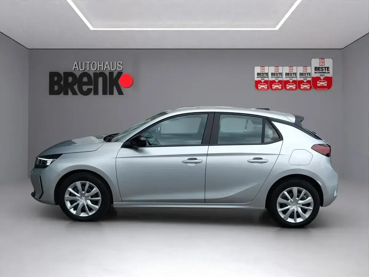 Gebraucht Opel Corsa Edition 101 PS (74 kW) 2025 Lackierung aluminiumgrau/typ aussenverkleidung metalliclackierung Kleinwagen
