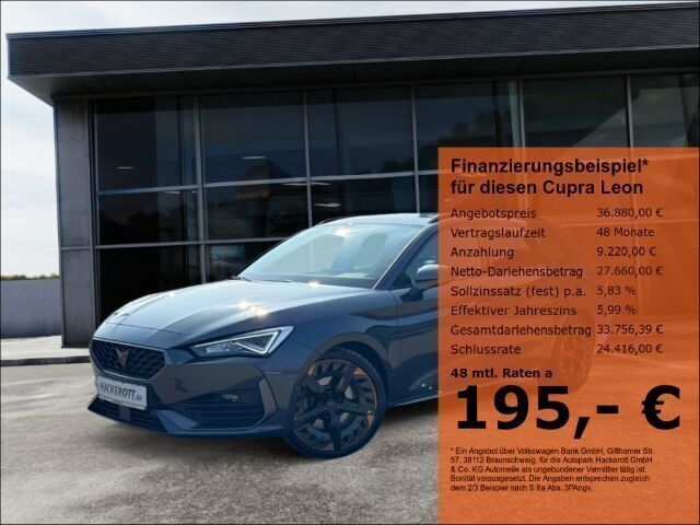 Grau Gebraucht 2024 Cupra Leon VZ Kombi | 37.960 € - Bild 1/4
