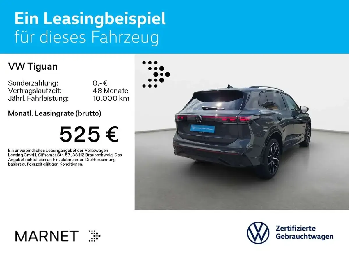 Gebraucht VW Tiguan Style 265 PS (194 kW) 2025 Delfingrau metallic SUV
