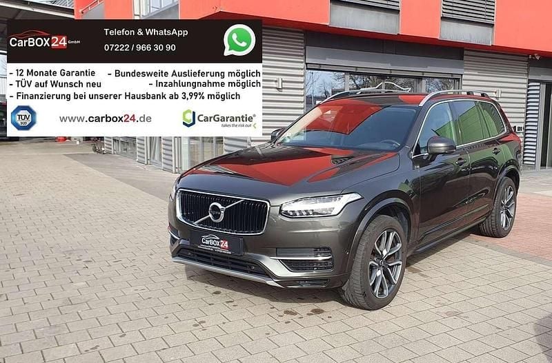 Pine grey / metallic Gebraucht 2018 Volvo XC90 Momentum SUV | 27.999 € (Superpreis) - Bild 1/4