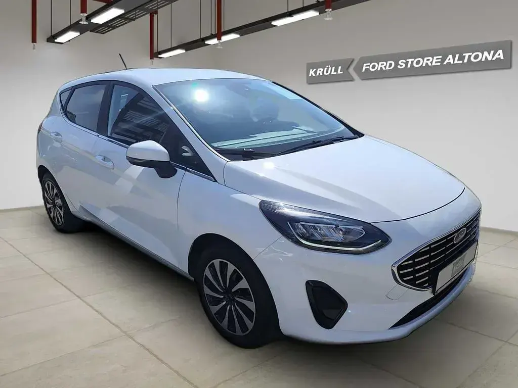 Gebraucht Ford Fiesta Titanium 125 PS (91 kW) 2022 Weiß Kleinwagen