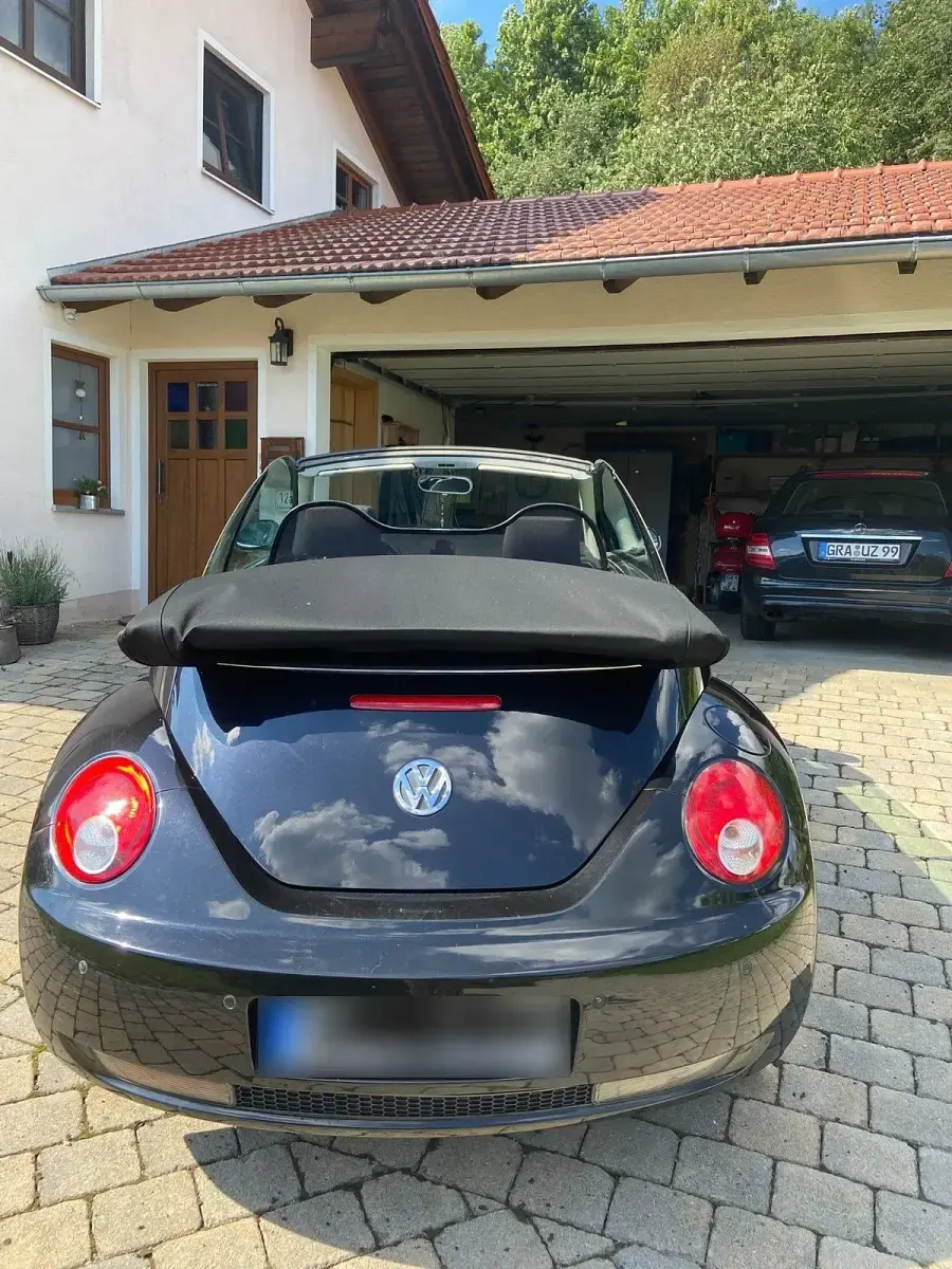 Gebraucht VW New Beetle Cabriolet 100 PS (73 kW) 2008 Schwarz Cabrio