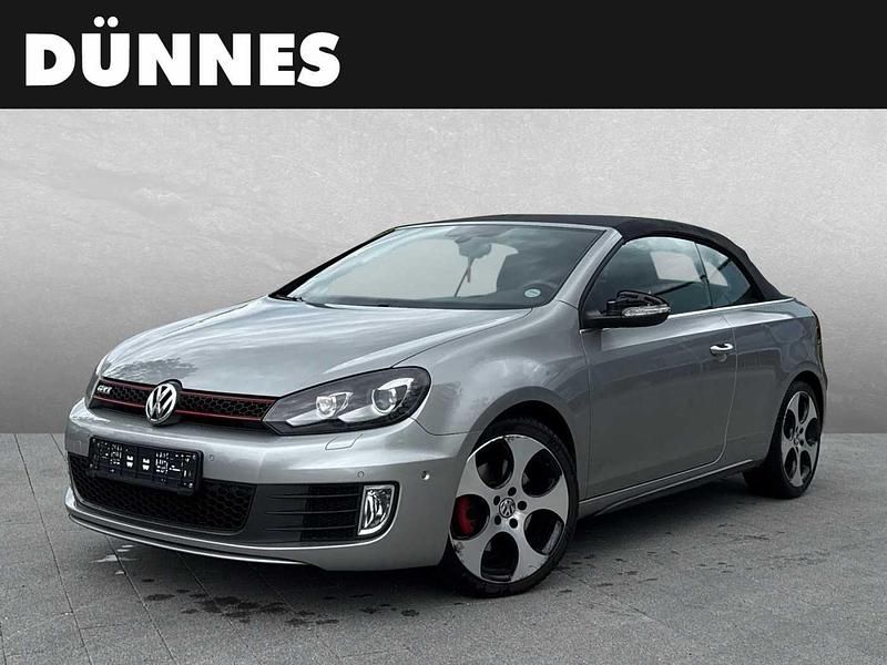Silber (tungsten silver metallic) Gebraucht 2012 VW Golf VI GTI Cabrio | 11.990 € (Fairer Preis) - Bild 1/4