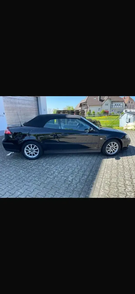 Gebraucht Saab 9-3 Cabriolet 150 PS (110 kW) 2005 Schwarz Cabrio