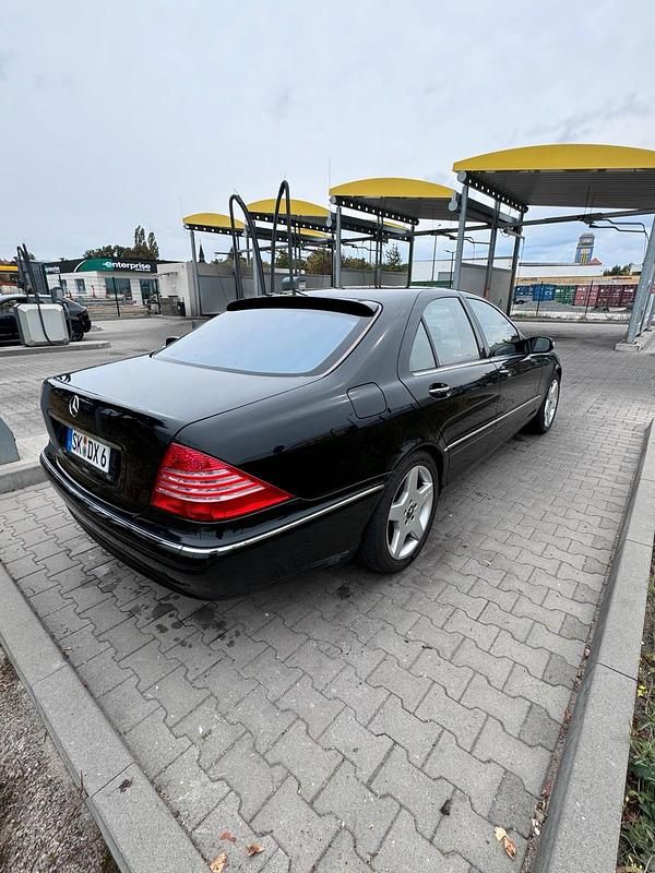 Gebraucht Mercedes S500 299 PS (219 kW) 2002 Schwarz Limousine