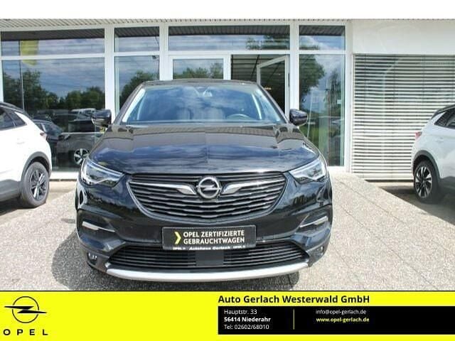 Gebraucht Opel Grandland X Design Edition 131 PS (96 kW) 2021 Diamant schwarz/karbon schwarz SUV