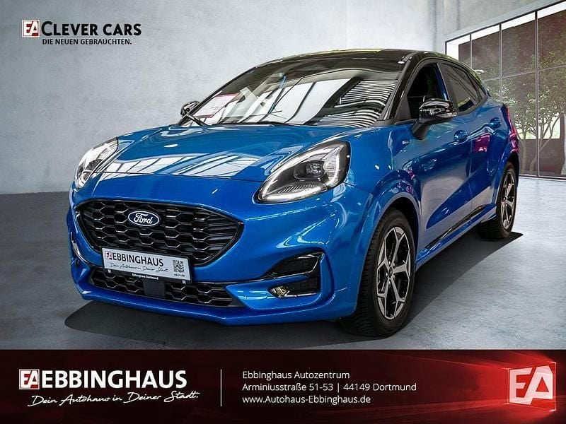 Blau Gebraucht 2024 Ford Puma ST-Line SUV | 24.499 € (Fairer Preis) - Bild 1/4