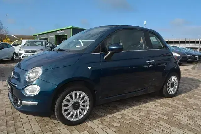 Gebraucht Fiat 500C Lounge 69 PS (50 kW) 2016 Blau Cabrio