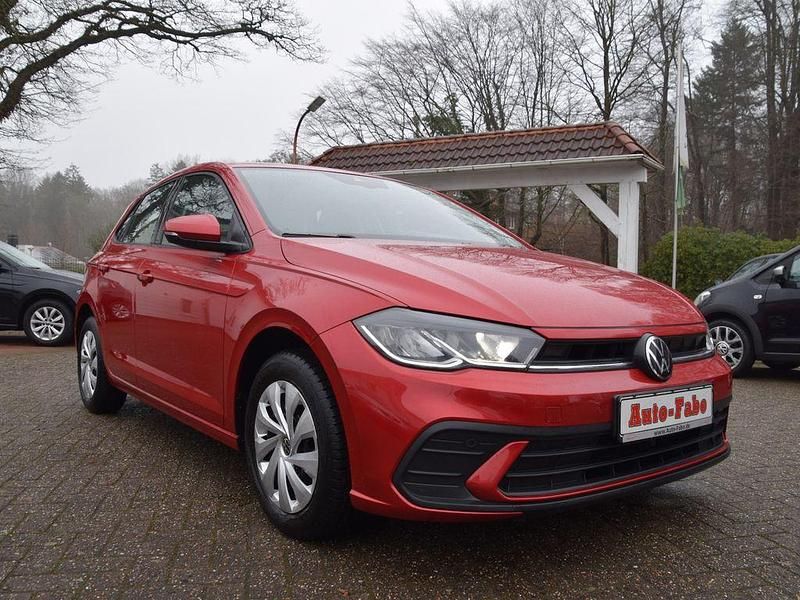 Gebraucht VW Polo Life 80 PS (58 kW) 2022 Rot Kleinwagen