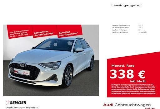 Gletscherweiß Gebraucht 2025 Audi A3 Advanced Plus Limousine | 36.980 € (Superpreis) - Bild 1/4