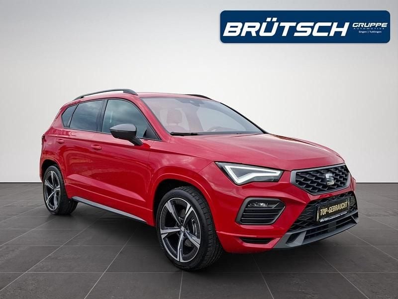 "velvet" rot metallic Gebraucht 2021 Seat Ateca 4Drive SUV | 25.980 € (Fairer Preis) - Bild 1/4