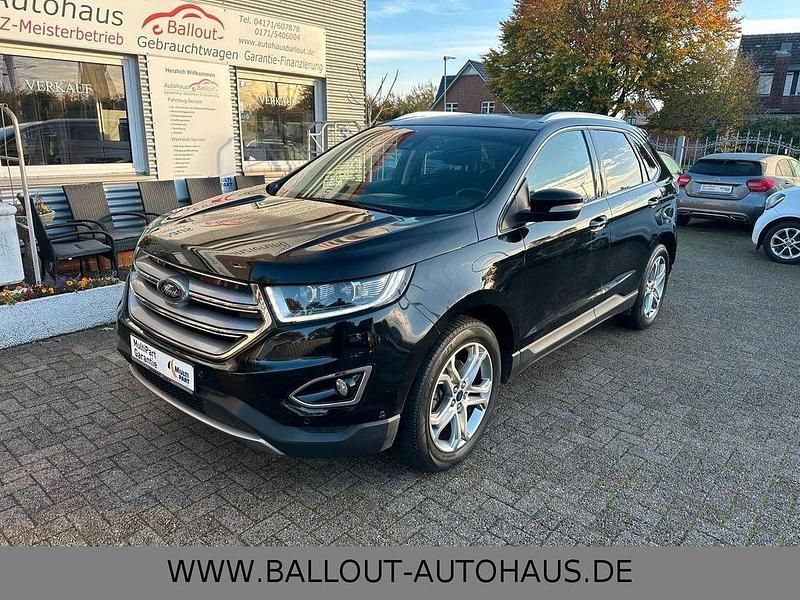 Gebraucht Ford Edge Titanium 209 PS (153 kW) 2017 Schwarz SUV