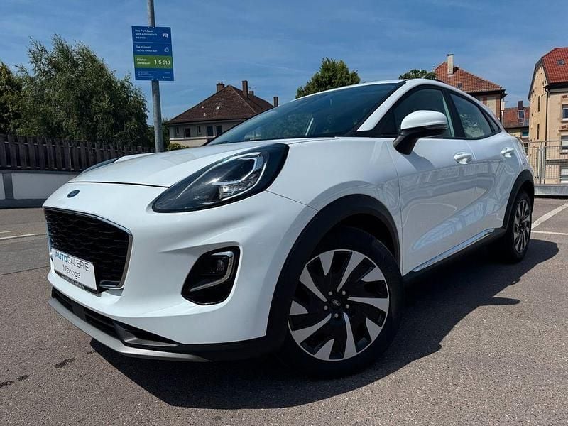 Frostweiß Gebraucht 2022 Ford Puma Titanium Limousine | 14.500 € (Guter Preis) - Bild 1/4
