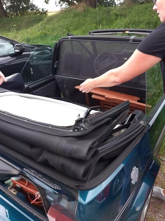 Gebraucht VW Golf Cabriolet 98 PS (72 kW) 1992 Grün Cabrio