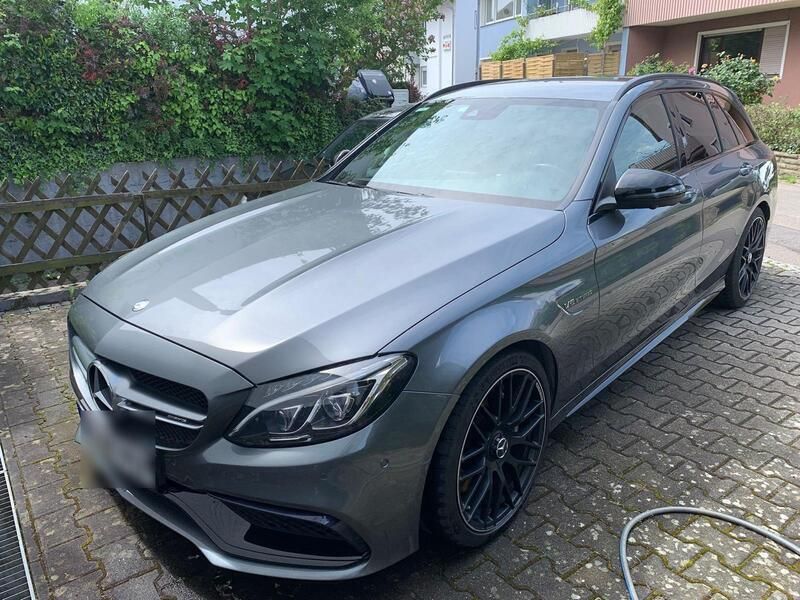 Silber Gebraucht 2016 Mercedes C63 AMG AMG Kombi | 33.900 € (Fairer Preis) - Bild 1/4
