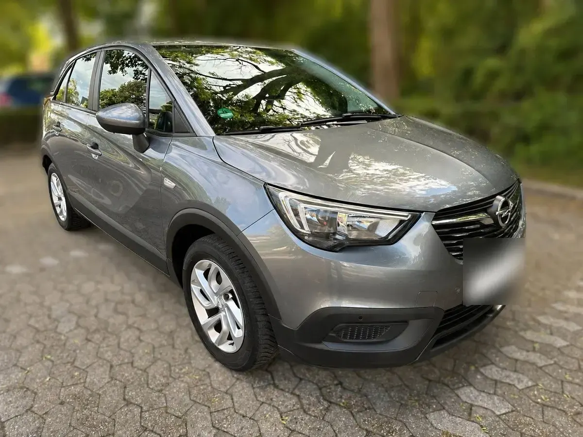 Gebraucht Opel Crossland Edition 82 PS (60 kW) 2018 Grau SUV