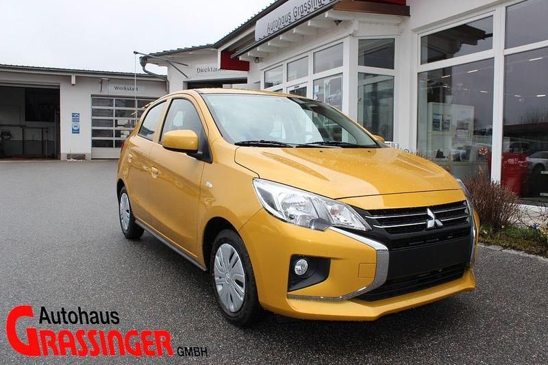 Neu Mitsubishi Space Star Select 71 PS (52 kW) 2025 Gelb Kleinwagen