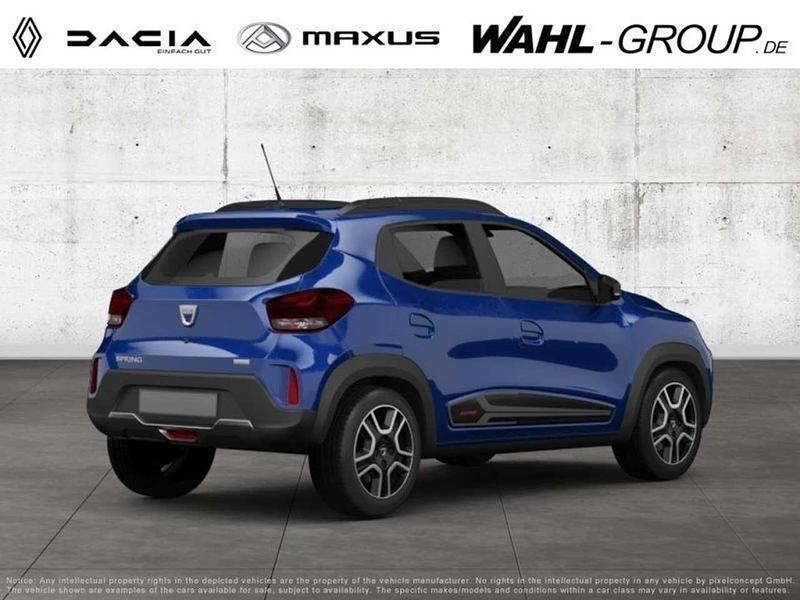 Neu Dacia Spring Essentiel 33 kW (45 PS) 2025 Cenoteblau metallic (blau) Kleinwagen