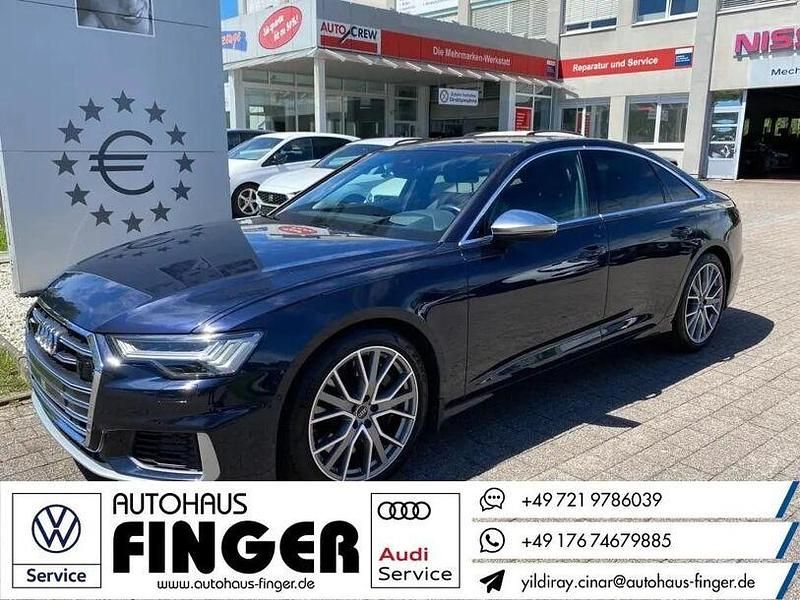 Blau metallic Gebraucht 2021 Audi S6 Sport Limousine | 53.450 € (Etwas zu teuer) - Bild 1/3