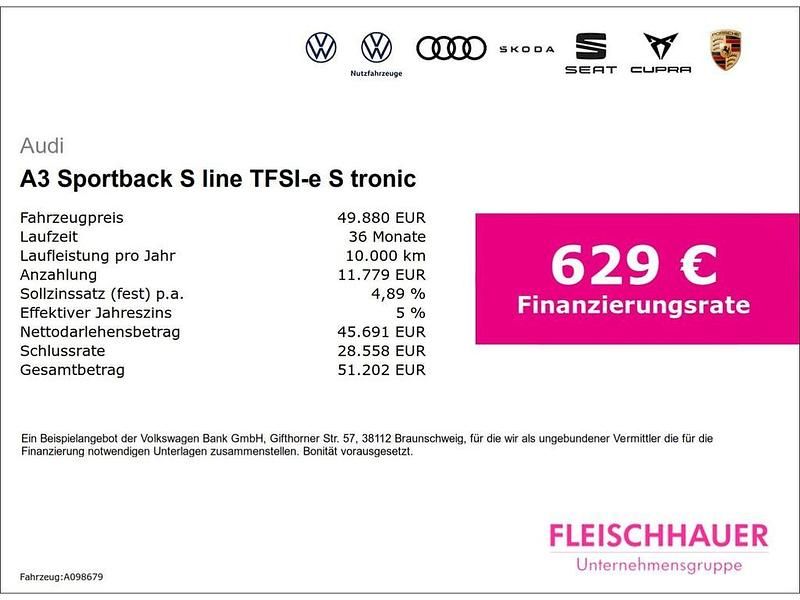 Gebraucht Audi A3 S-Line 272 PS (200 kW) 2025 Schwarz Limousine