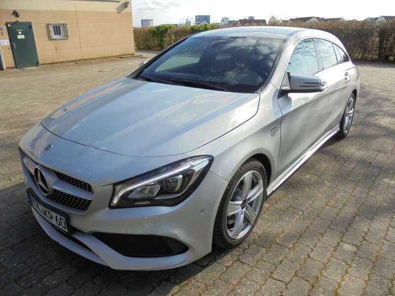 Silber Gebraucht 2018 Mercedes CLA220 Shooting Brake Edition Kombi | 17.900 € (Superpreis) - Bild 1/4