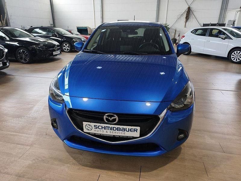 Gebraucht Mazda 2 Exclusive 90 PS (66 kW) 2015 Blau