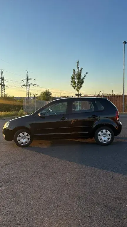 Gebraucht VW Polo 80 PS (58 kW) 2008 Schwarz Kleinwagen