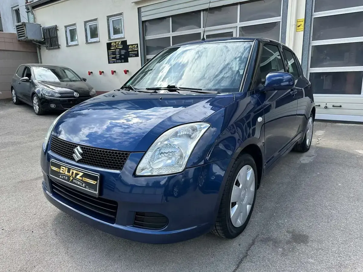 Gebraucht Suzuki Swift Snow 92 PS (67 kW) 2007 Blau Kleinwagen