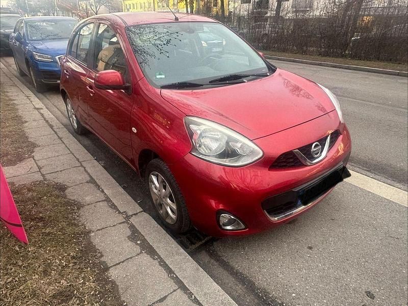Gebraucht Nissan Micra 80 PS (58 kW) 2017 Rot Kleinwagen